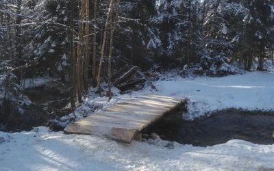 Rekonštrukcia dreveného mostíka